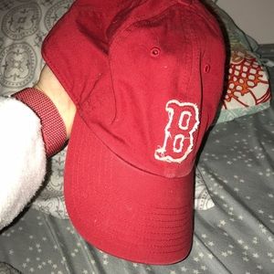 retro red sox hat
